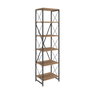 Hanah Home Suadiye Estantería Industrial Pino Atlántico y Negro